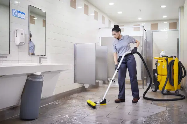 Restroom Cleaning